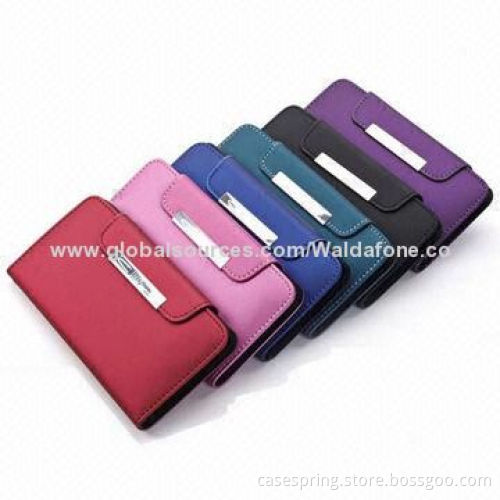 Leather Case for Samsung Galaxy S5 with Card Slot
